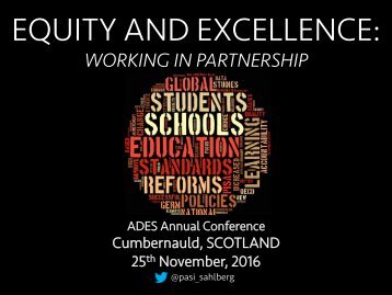 EQUITY AND EXCELLENCE