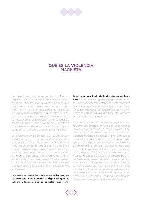 de Violencia MACHISTA