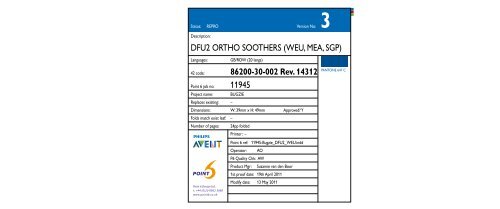 Philips Avent Sucettes orthodontiques avanc&eacute;es - Mode d&rsquo;emploi - HRV