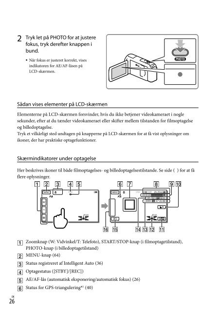 Sony HDR-PJ580E - HDR-PJ580E Istruzioni per l'uso Finlandese