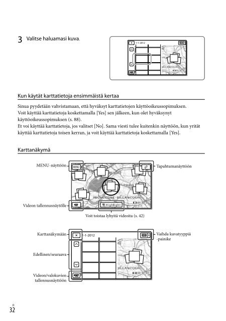 Sony HDR-PJ580E - HDR-PJ580E Istruzioni per l'uso Finlandese