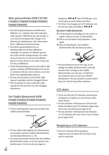 Sony HDR-PJ580E - HDR-PJ580E Istruzioni per l'uso Finlandese