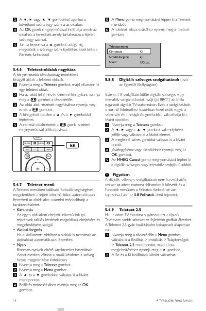 Philips TV LCD - Mode d&rsquo;emploi - HUN