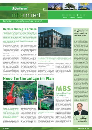 "Nehlsen informiert" Ausgabe 22 [1.3 MB] - Nehlsen AG