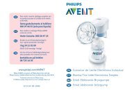 Philips Avent Tire-lait Ã©lectronique - Mode dâemploi - POR