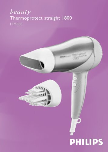 Philips SÃ¨che-cheveux - Mode dâemploi - SLV