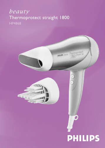 Philips SÃ¨che-cheveux - Mode dâemploi - FIN