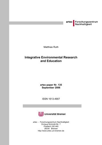 Integrative Environmental Research and Education