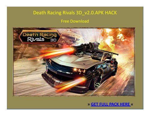 Death Racing Rivals 3D_v2.0.APK HACK FREE DOWNLOAD
