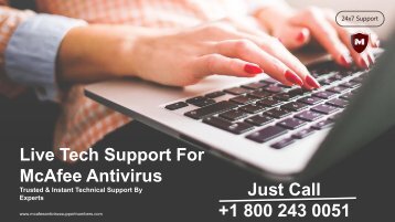 McAfee Antivirus support phone number 18004481840-McAfee Help