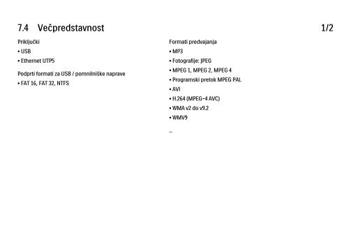 Philips TV LCD - Mode d&rsquo;emploi - SLV