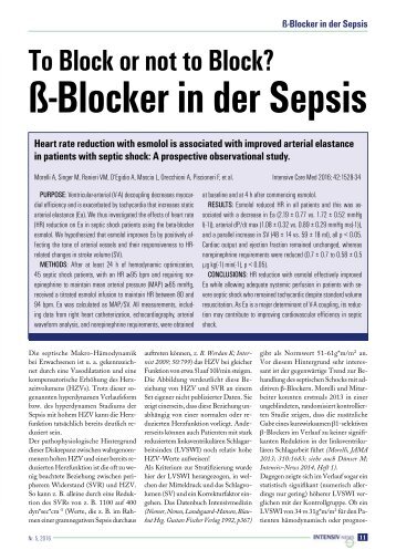 03 Betablocker in der Sepsis