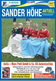SanderHöhe Aktuell Nr.4 2016-17