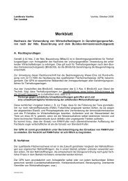 Merkblatt - beim Landkreis Vechta