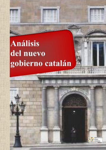Análisis del nuevo gobierno catalán