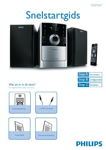 Philips MicrochaÃ®ne classique - Guide de mise en route - NLD