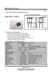 RNP-50S ( 100W ) - MB Electronic AG