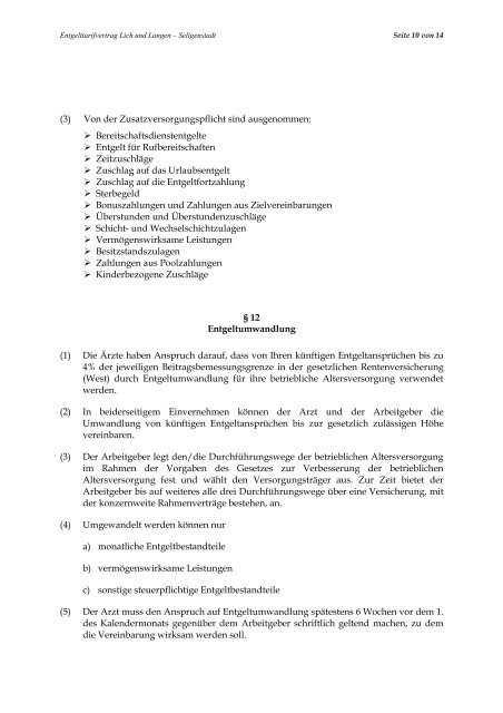 Entgelttarifvertrag - Marburger Bund - Landesverband Hessen