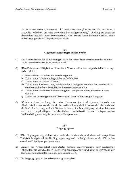 Entgelttarifvertrag - Marburger Bund - Landesverband Hessen