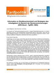 Information zu Streikbrecherarbeit und Strategien des Arbeitgebers ...