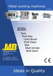 Roba-Multi Sand - MB Maschinenbau