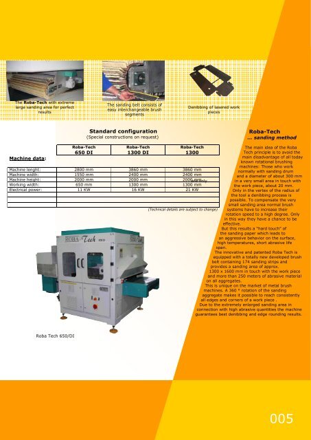 Roba-Multi Sand - MB Maschinenbau