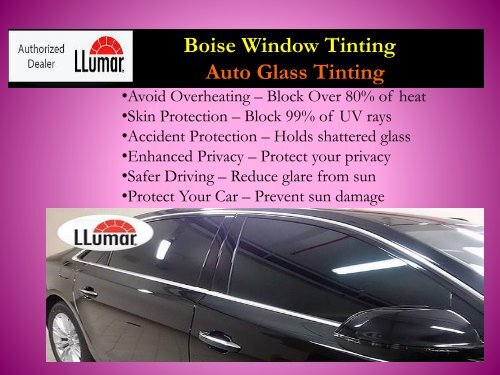 Window Tinting in Boise|Boise Window Tint