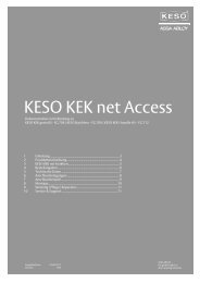 016 KESO KEK net Access - ASSA ABLOY (Switzerland) AG