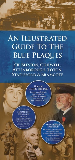 GUIDE TO THE BLUE PLAQUES