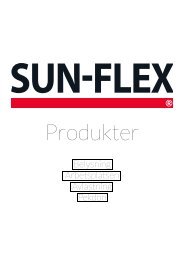 Sun-Flex Produkter Svenska