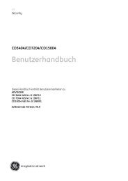 CD3404/CD7204/CD15004 Benutzerhandbuch