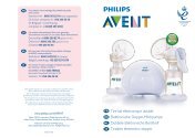 Philips Avent Tire-lait Ã©lectronique double - Mode dâemploi - FRA