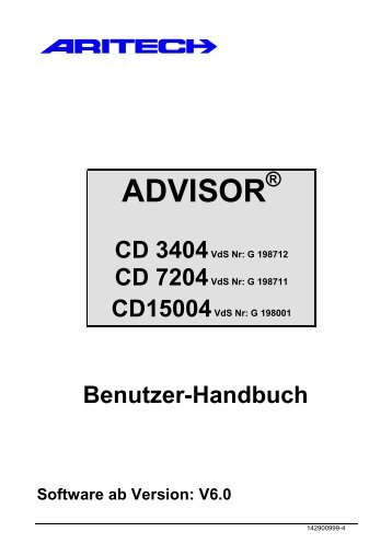 CD 3404 - Aritech.de