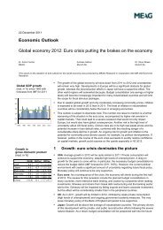 Economic Outlook - MEAG Munich Ergo Asset Management GmbH