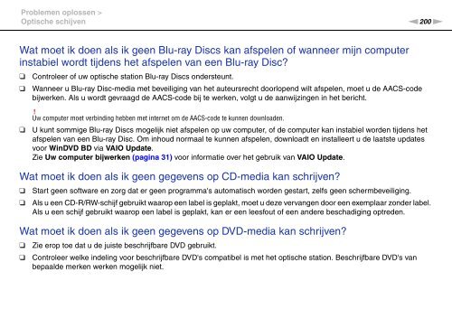 Sony VPCZ13V9E - VPCZ13V9E Istruzioni per l'uso Olandese