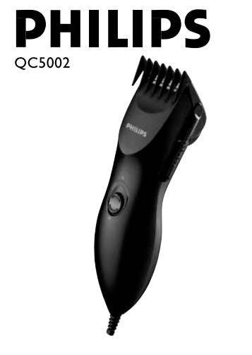 Philips Hairclipper series 1000 Tondeuse Ã  cheveux - Mode dâemploi - ZHT