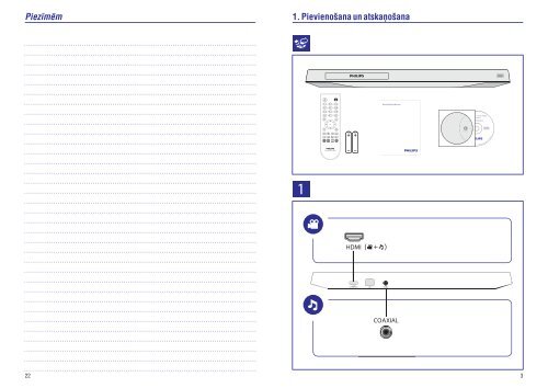 Philips Lecteur Blu-ray / DVD - Mode d&rsquo;emploi - LAV