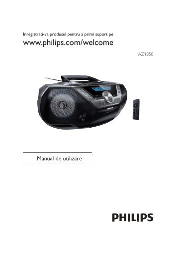 Philips Lecteur de CD - Mode dâemploi - RON