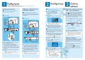 Philips Lecteur/enregistreur de DVD disque dur - Guide de mise en route - POL