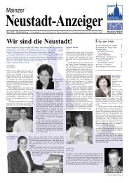 Neustadt-Anzeiger - Mainz-Neustadt.de