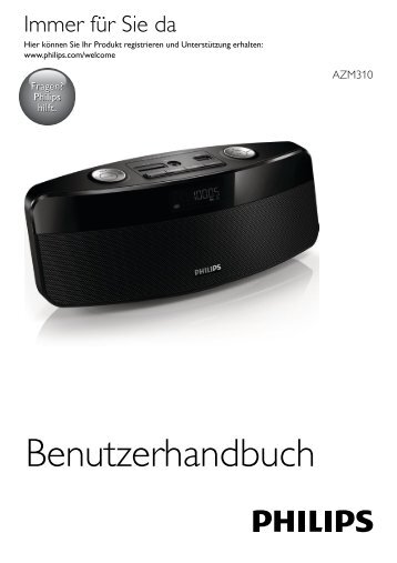 Philips Radio portable - Mode dâemploi - DEU