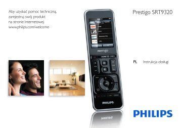 Philips Prestigo TÃ©lÃ©commande universelle - Mode dâemploi - POL