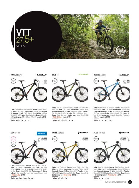 Catalogue Culture Vélo 2017