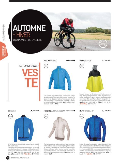 Catalogue Culture Vélo 2017