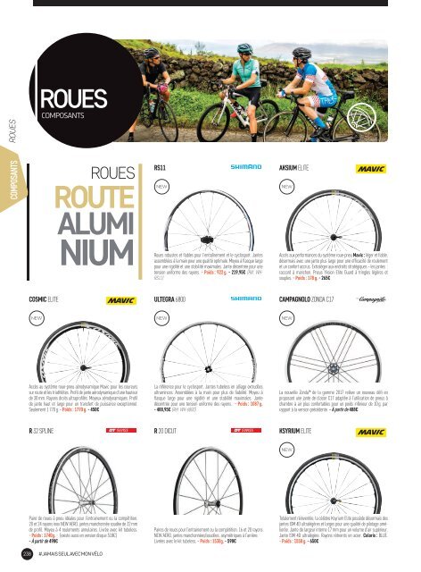 Catalogue Culture Vélo 2017