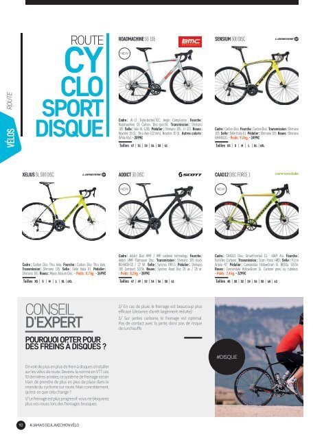 Catalogue Culture Vélo 2017