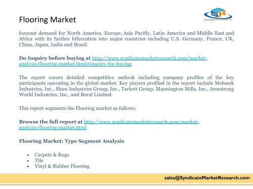 Flooring Market