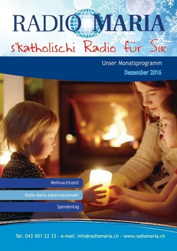 Radio Maria Schweiz - Dezember 2016
