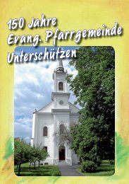 150 Jahre Geschichte Evangelische Kirche Unterschützen