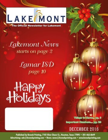 Lakemont December 2016